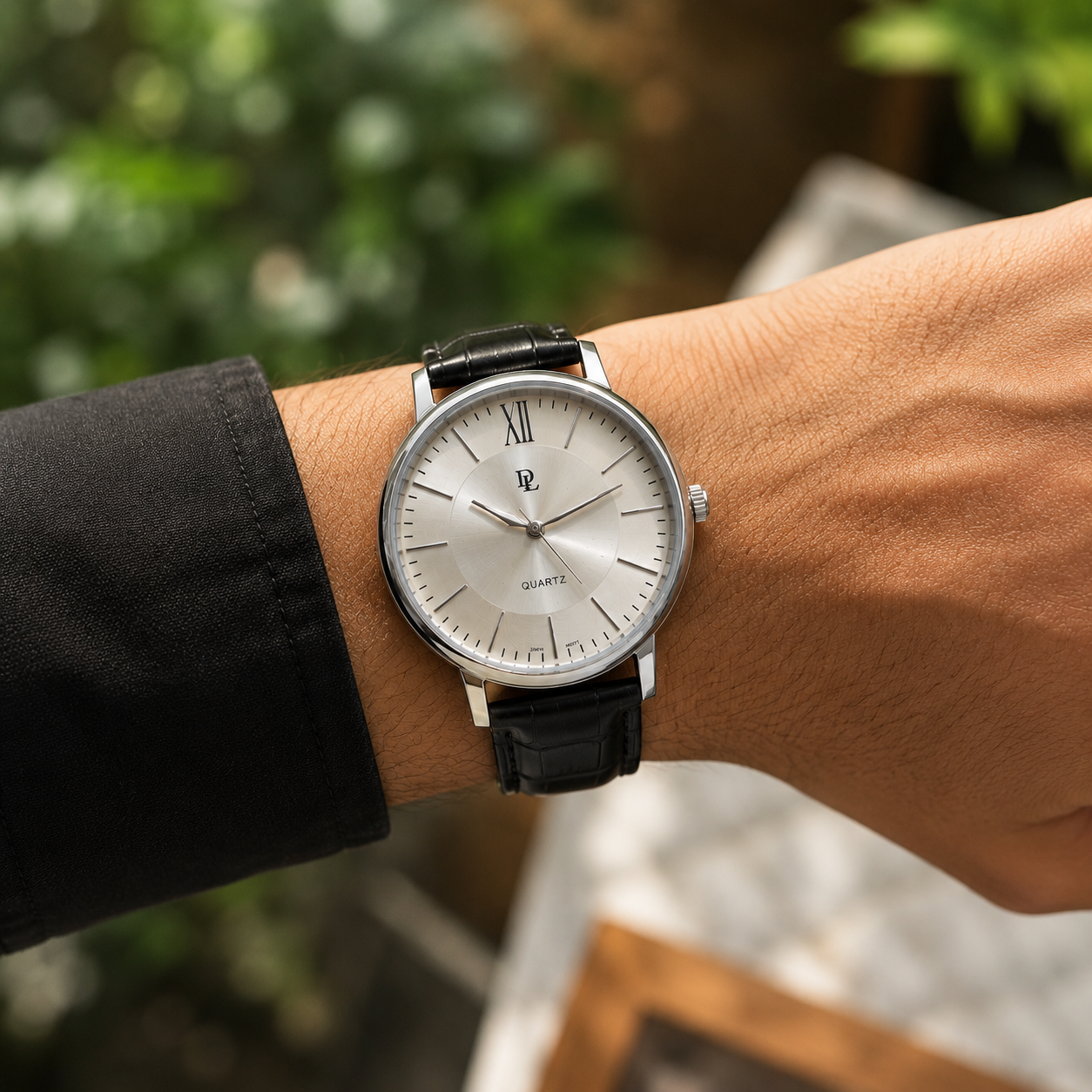 **DL Premium Waterproof Elegant Watch – Luxury Style for Everyday Wear 💧✨**