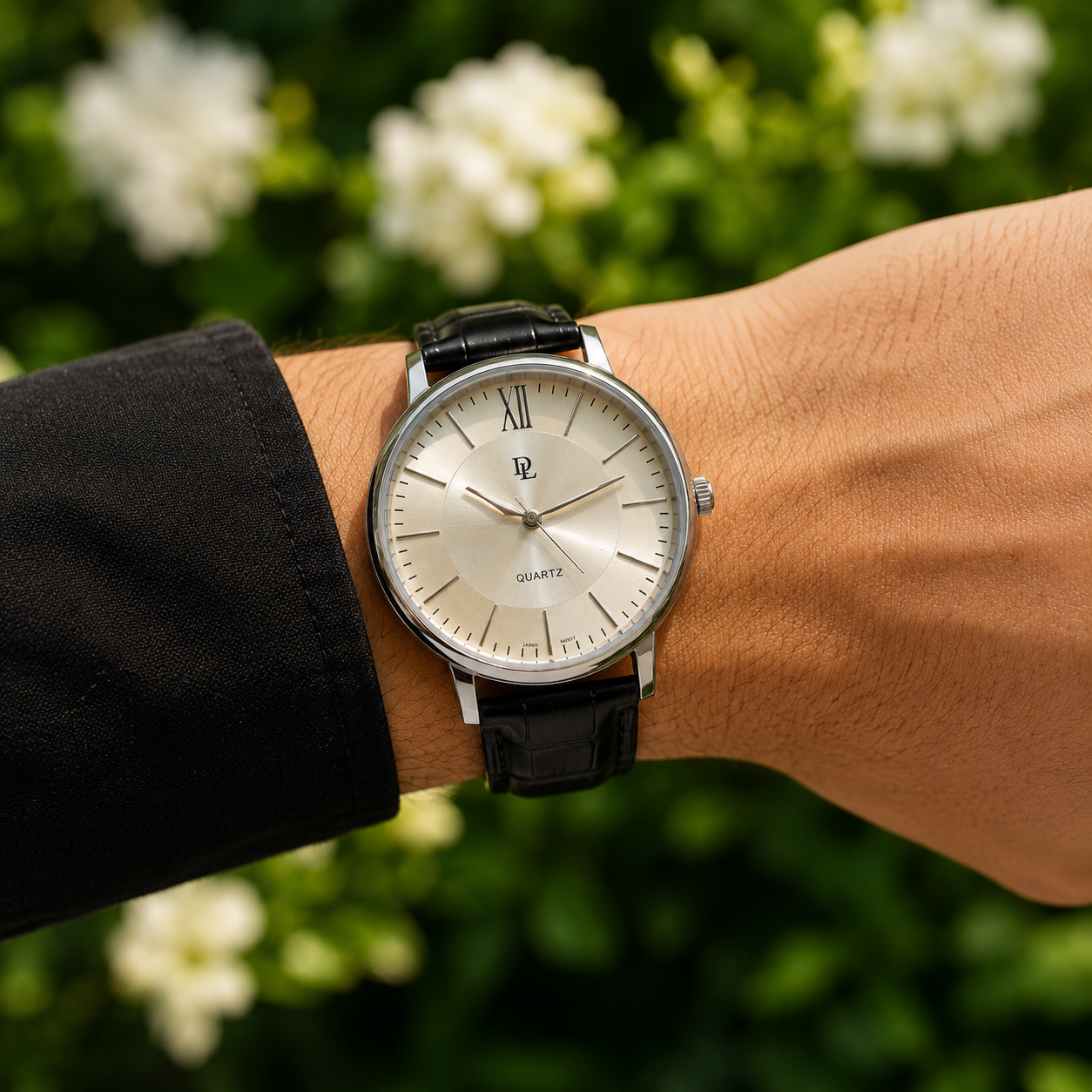 **DL Premium Waterproof Elegant Watch – Luxury Style for Everyday Wear 💧✨**
