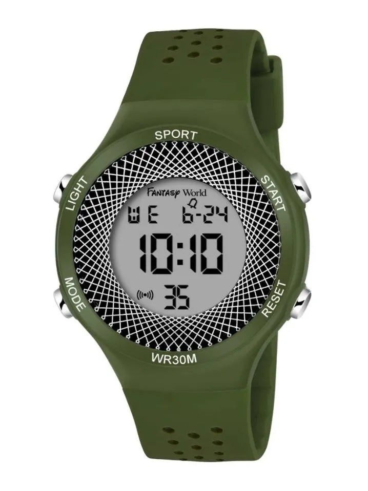 AquaForce NightWatch Pro – Waterproof Digital Watch with Alarm & Night Mode