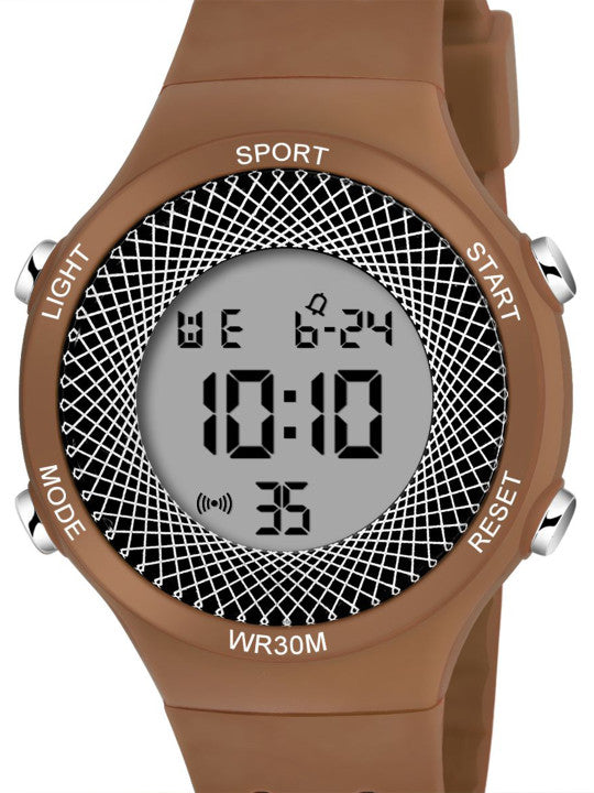 AquaForce NightWatch Pro – Waterproof Digital Watch with Alarm & Night Mode